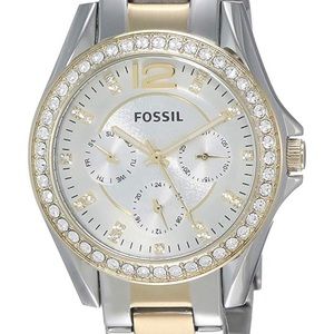 Fossil Stainless Steel Glitz Quartz Watch